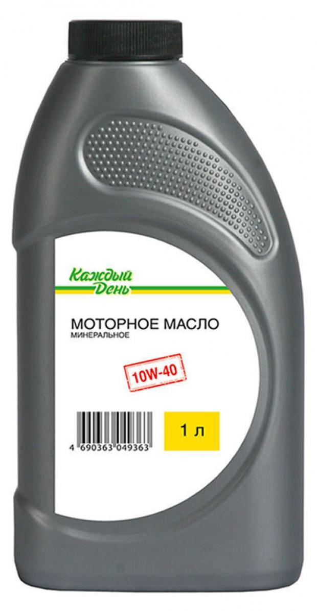 

Масло моторное «Каждый день» 10W40 минеральное, 1 л