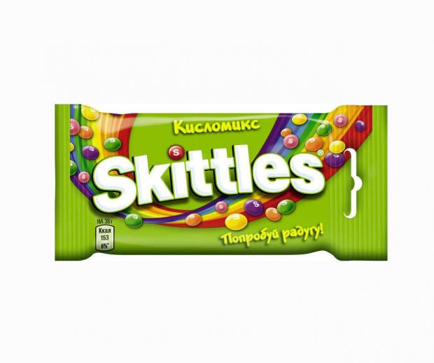 Конфеты жевательные Skittles Кисломикс, 38 г