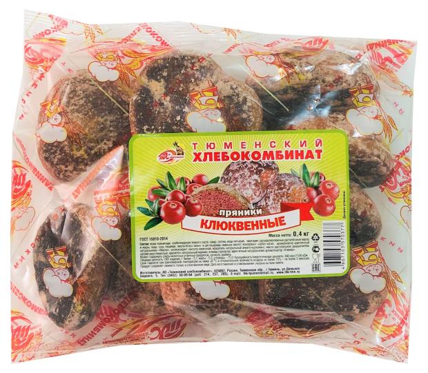 Пряники ТХК клюквенные, 400 г