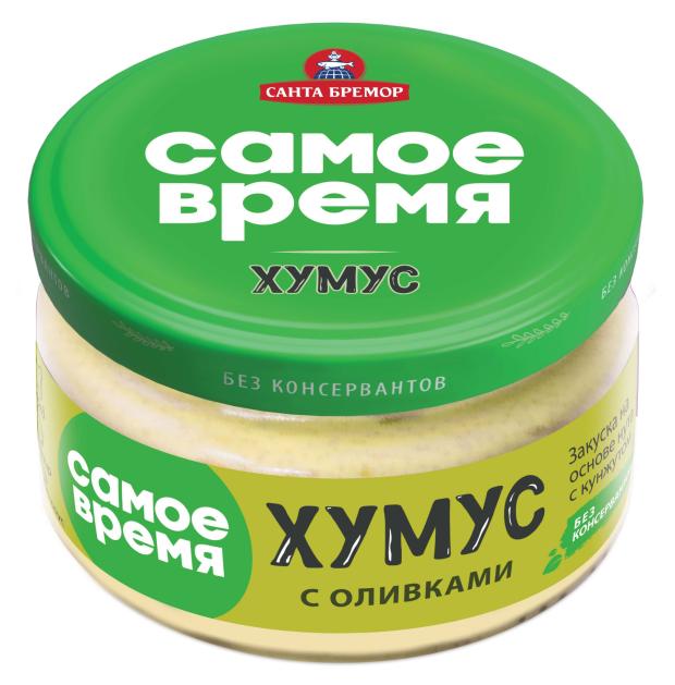 

Хумус Санта Бремор с оливками, 200 г
