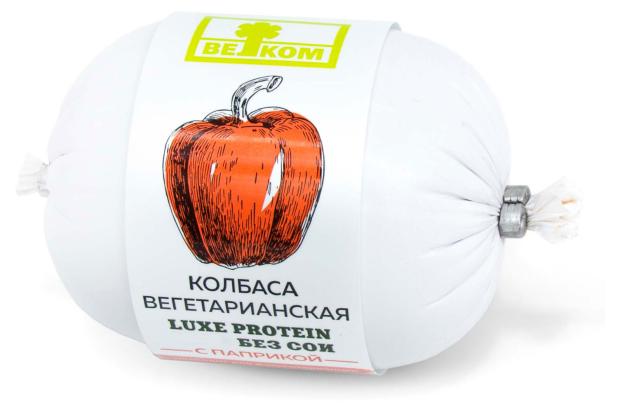 

Колбаса вегетарианская Павловская Слобода с паприкой, 300 г