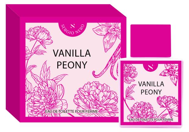 Туалетная вода женская EUROLUXE Vanilla Peony, 50 мл туалетная вода женская euroluxe vanilla choco 50 мл