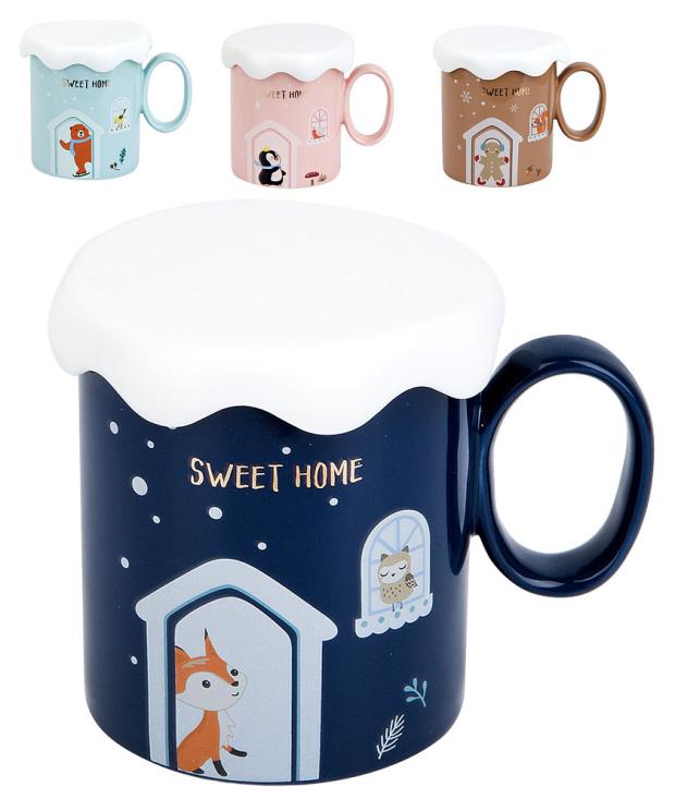 

Кружка Nouvelle Home с крышкой