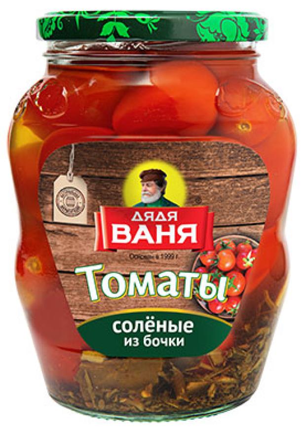 Томаты соленые Дядя Ваня из бочки 680 г 219₽