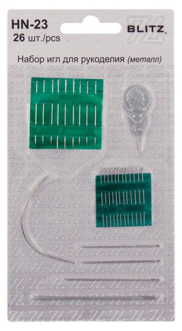 Набор игл для шитья и рукоделия Blitz 26 шт 69₽