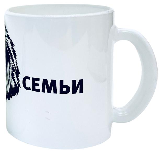 

Кружка Глава семьи бело-черная, 300 мл