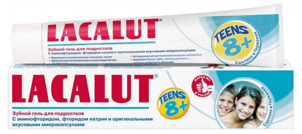 

Зубной гель Lacalut Teens 8+, 50 мл