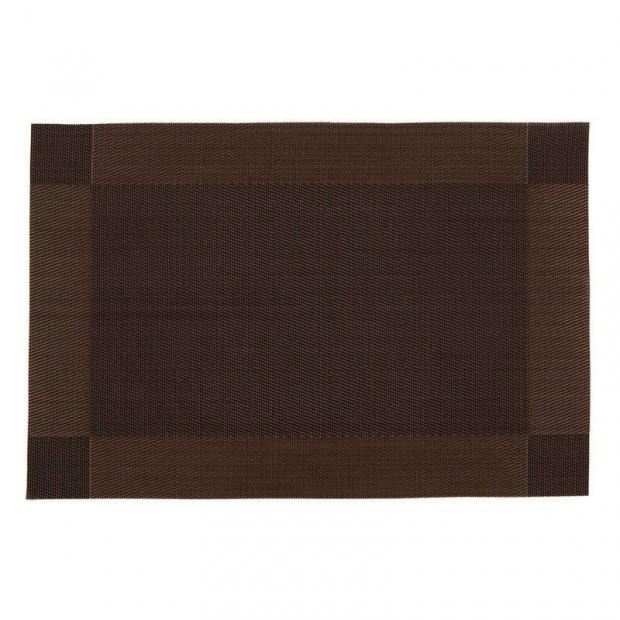 

Салфетка-плетенка Remiling Рамка коричневая, 30х45 см