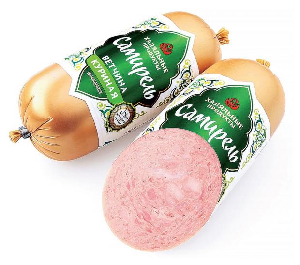 Ветчина Самирель Куриная Халяль, 450 г
