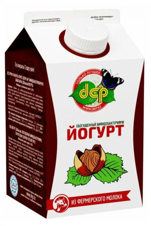 Йогурт питьевой Dep лесной орех 2,5%, 500 г