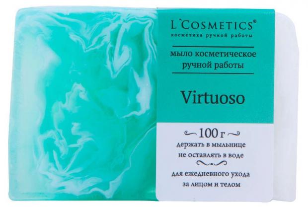 

Мыло косметическое мужское L'Cosmetics Virtuoso ручной работы, 100 г