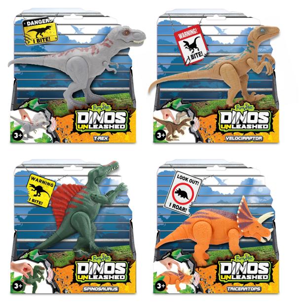 Фигурка динозавра Dino Unleashed со звуком