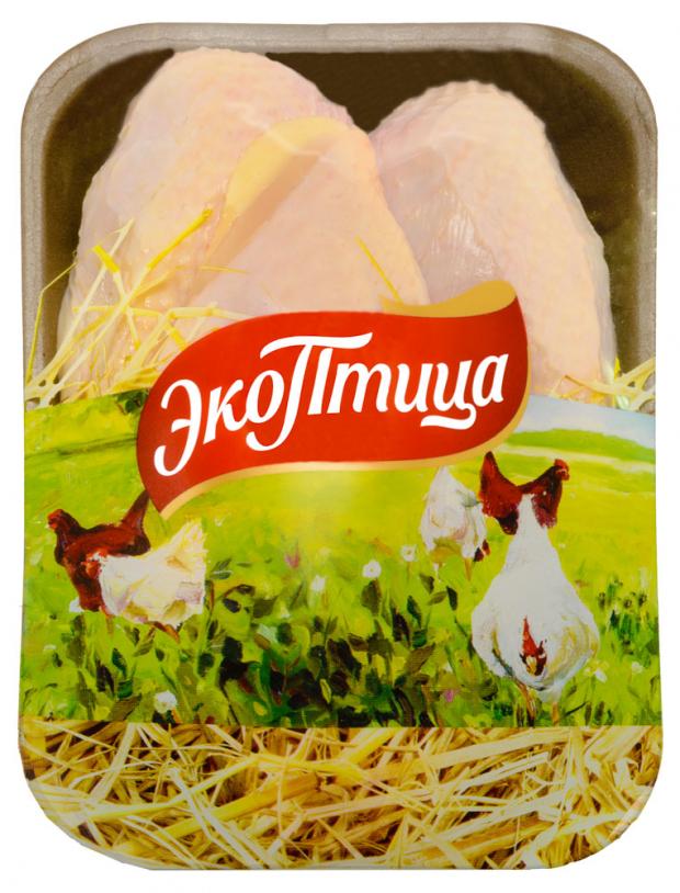 Грудка с кожей цыпленка-бройлера ЭКОПТИЦА охлажденная (0,8-1 кг), 1 упаковка 1 кг