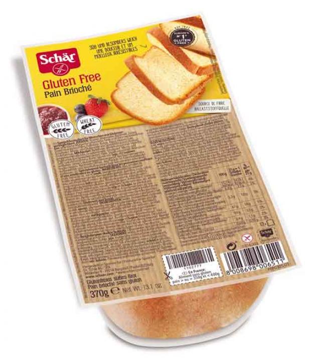 

Хлеб Dr.Schar Pain Brioche сладкий нарезка, 370 г