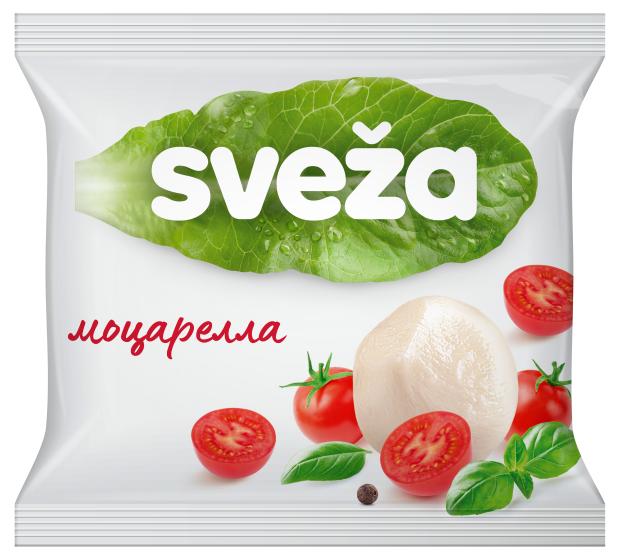 Сыр рассольный Sveza Моцарелла 45% БЗМЖ, 100 г