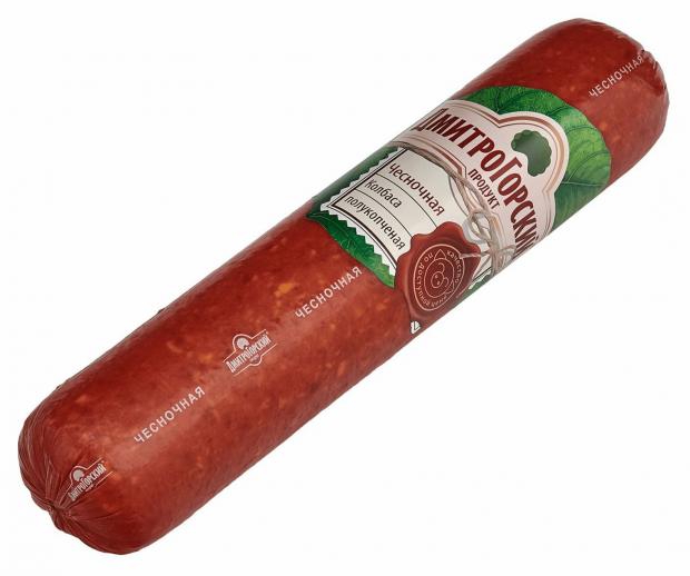 

Колбаса полукопченая Дмитрогорский продукт Чесночная, 350 г