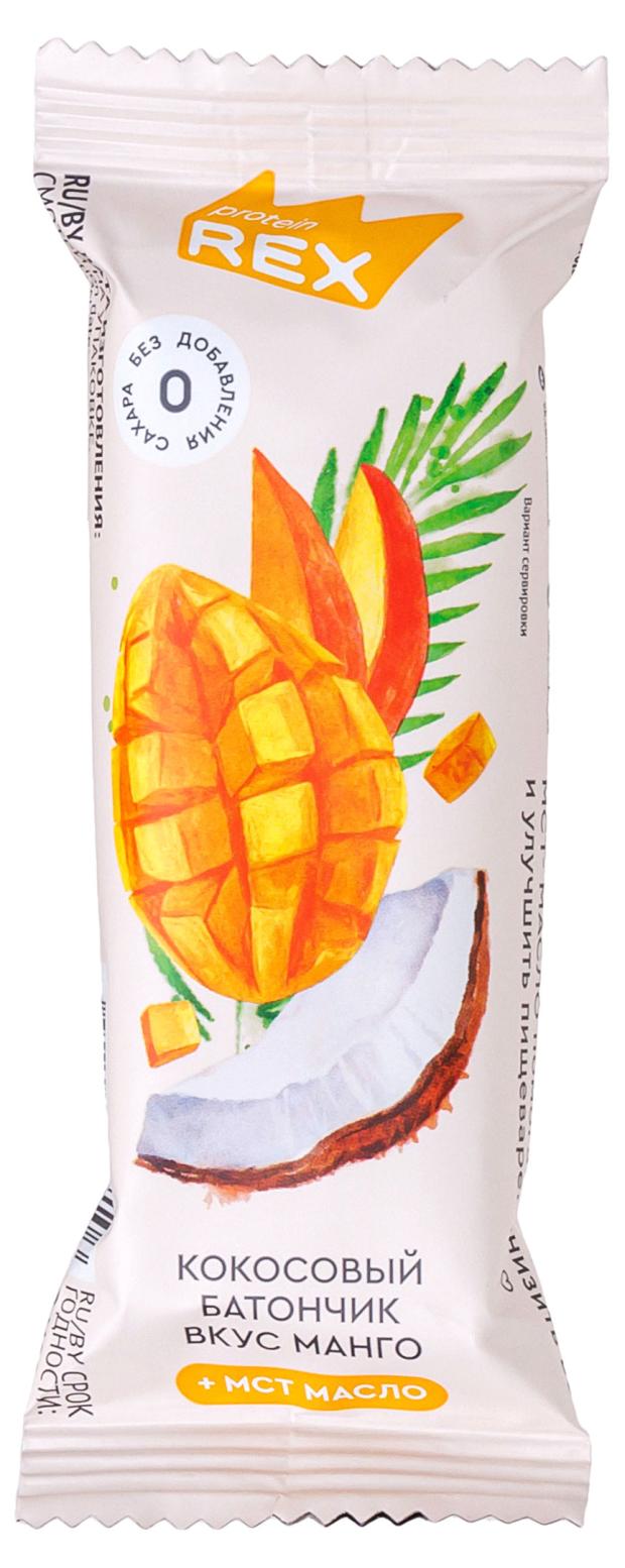 Батончик кокосовый ProteinRex вкус манго, 40 г