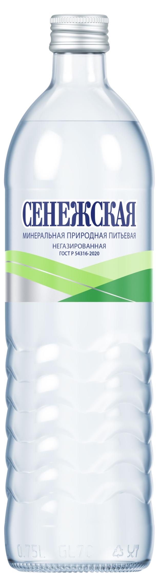 

Вода минеральная Сенежская негазированная, 750 мл