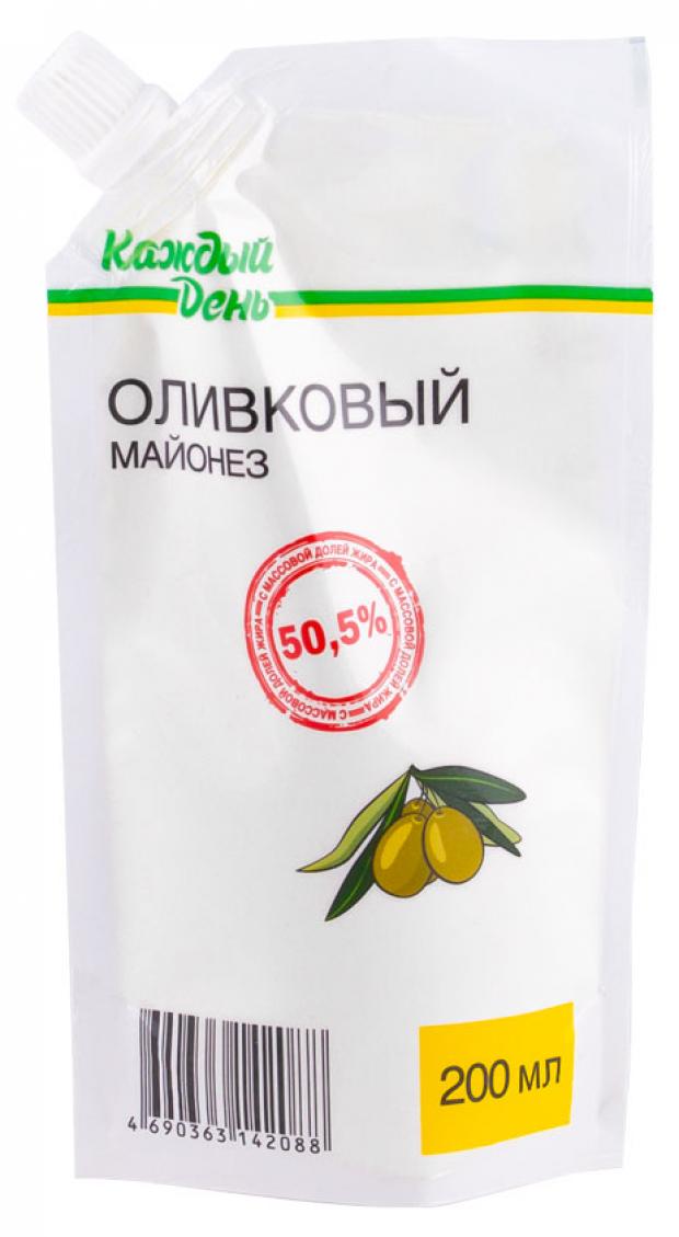 Майонез Каждый день Оливковый 50,5%, 200 мл