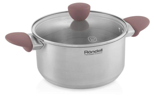 Кастрюля Rondell Bueno с крышкой 24 см, 4,8 л