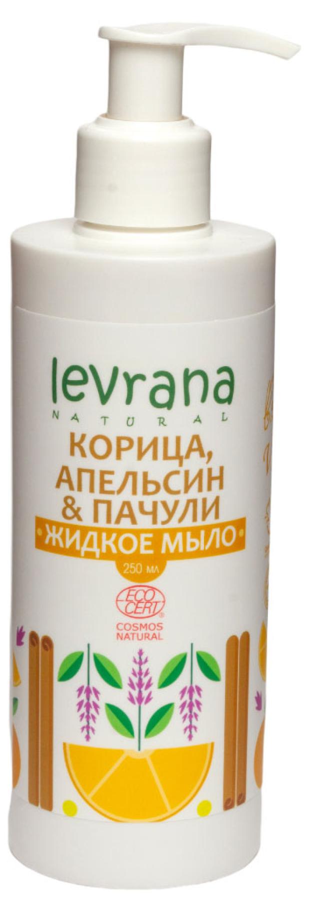 

Жидкое мыло Levrana корица апельсин пачули, 250 мл