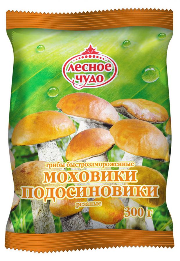 Грибы подосиновики моховики Лесное чудо замороженные, 300 г