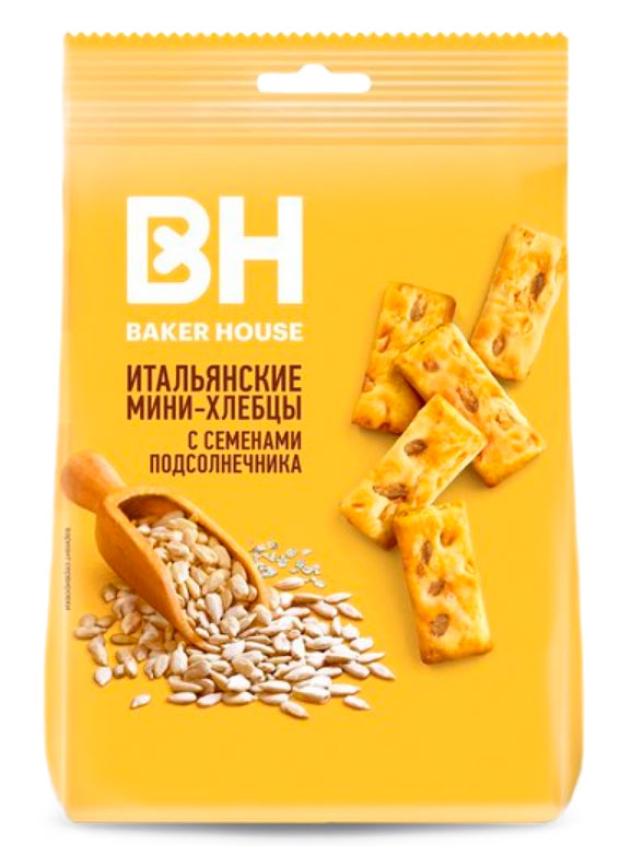 

Мини - хлебцы Baker House с семенами подсолнечника, 110 г