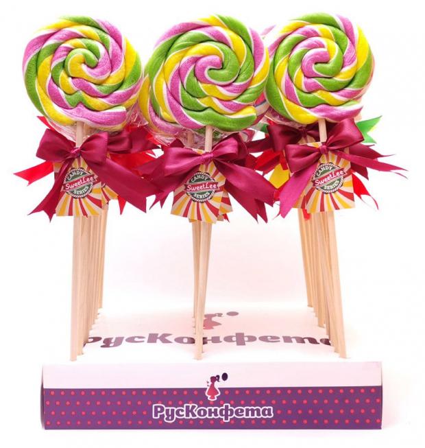 

Леденец на палочке РусКонфета SWEET LEE Завиток, 100 г