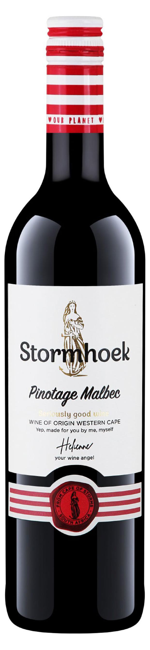 Вино Stormhoek Pinotage Malbec красное сухое Южная Африка, 0,75 л вино barista pinotage сухое красное юар 0 75 л