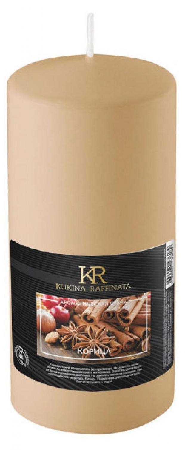 

Свеча ароматическая Kukina Raffinata Корица, 12 см