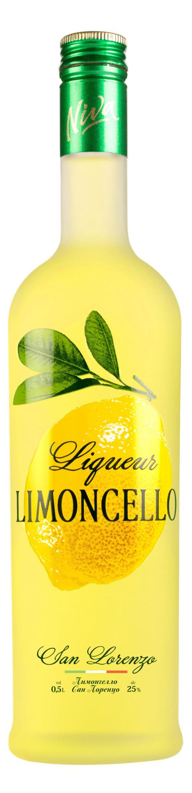 Ликер десертный San Lorenzo Limoncello Россия, 0,5 л ликер десертный белуга hunting ягодный 38% 1 л