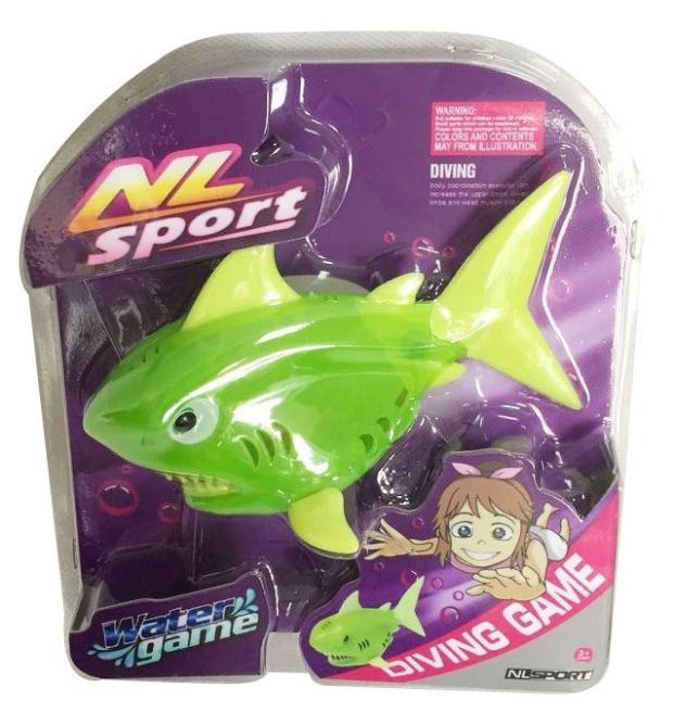 Игрушка для купания NL SPORT Акула, 14 см