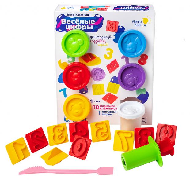 Тесто-пластилин Genio Kids с формочками