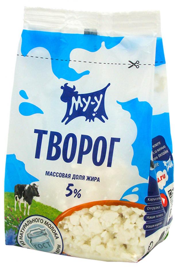 Творог МУ-У 5% БЗМЖ, 300 г