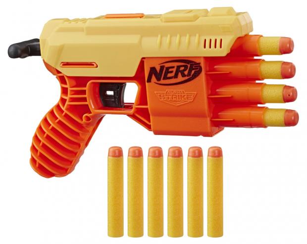 

Бластер NERF Альфа Страйк Фанг QS 4 E6973