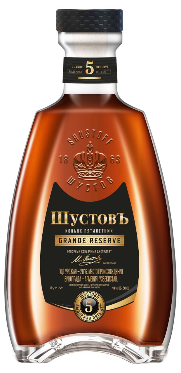 

Коньяк Шустовъ пятилетний, 0,5 л
