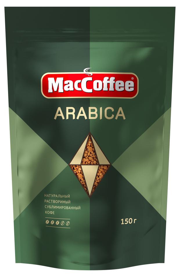 

Кофе растворимый MacCoffee Arabica сублимированный, 150 г
