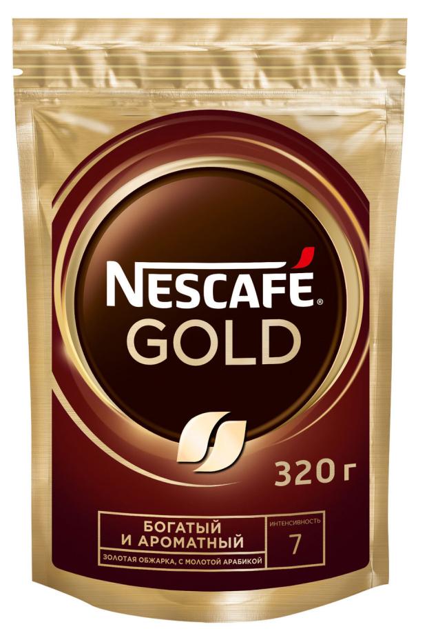 

Кофе растворимый Nescafe Gold, 320 г