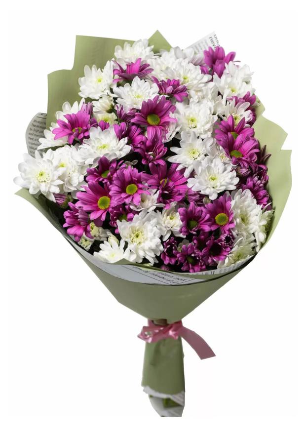 

Букет хризантем Florentika моно, 15 шт