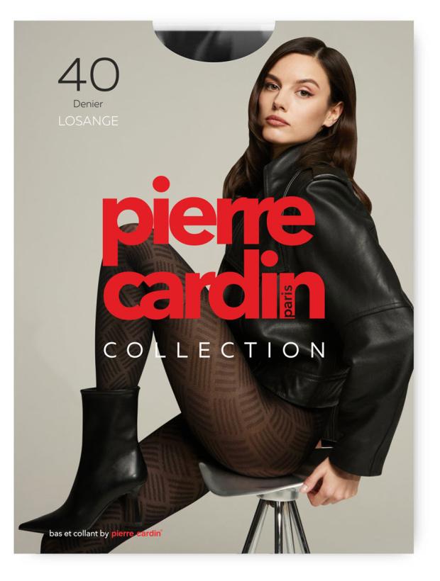 Колготки женские Pierre Cardin Losange черные 40 den, р 4