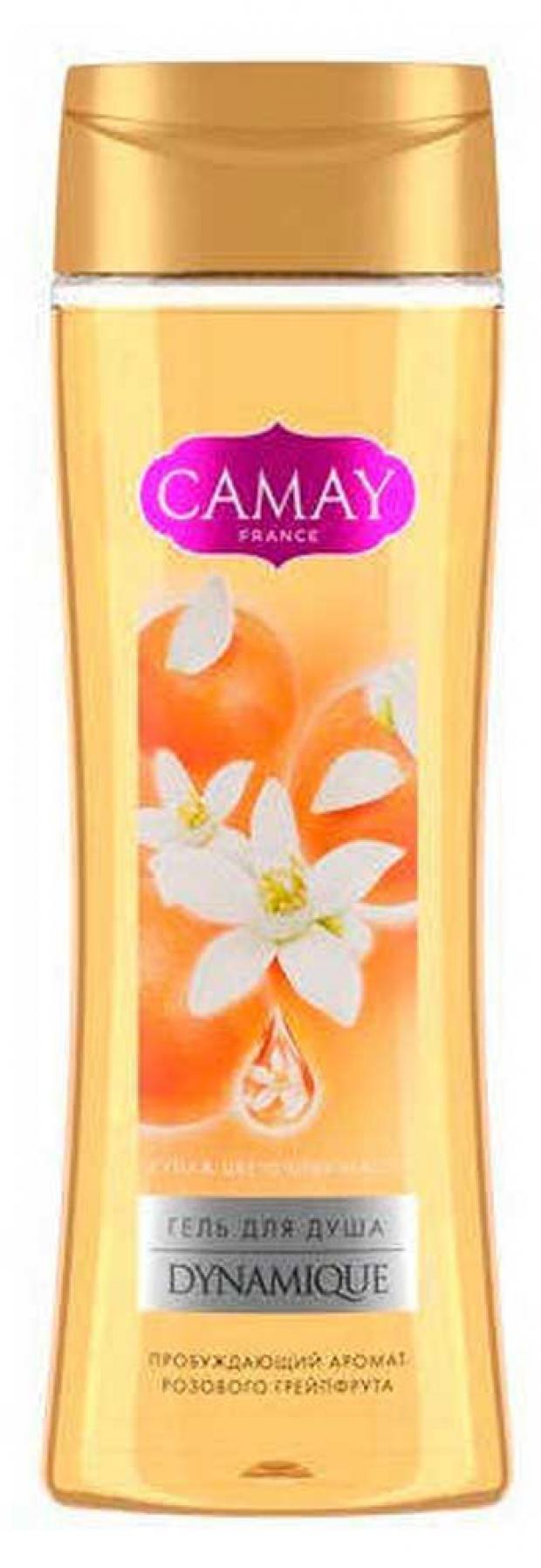 Гель для душа Camay Dynamique Grapefruit, 250 мл