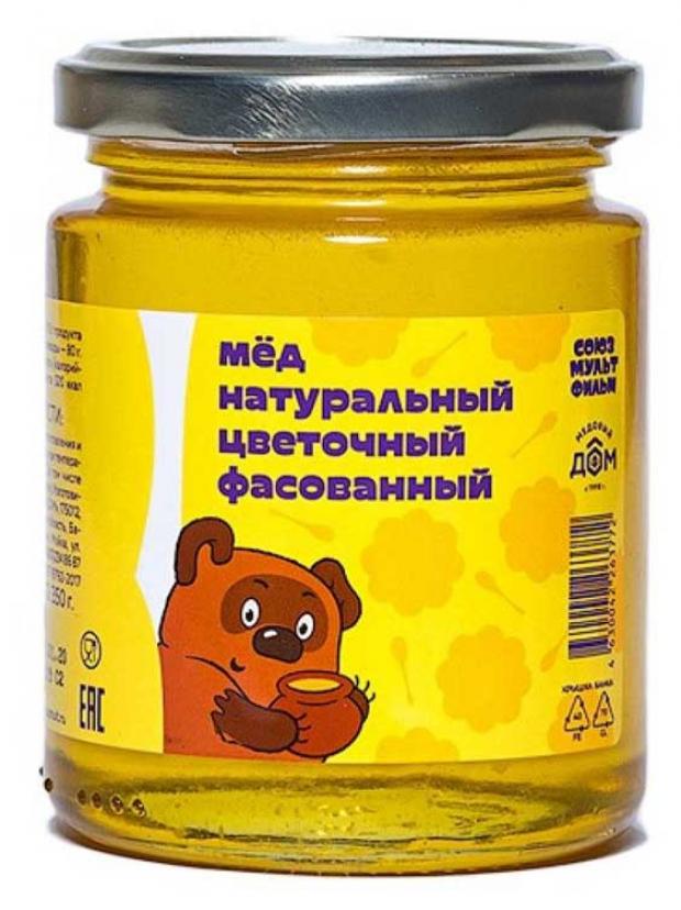 Мед Союзмультфильм натуральный цветочный, 350 г