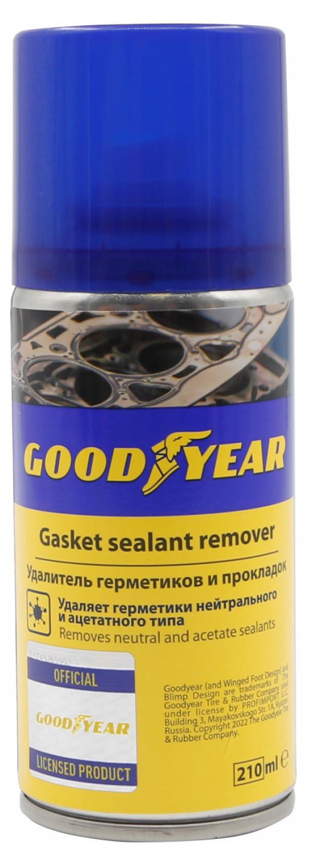 

Удалитель герметиков и прокладок Goodyear, 210 мл