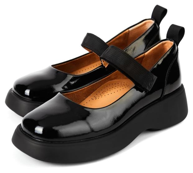 

Туфли для девочек Betsy черные