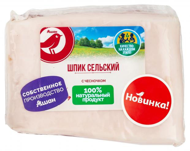 Шпик АШАН Красная птица Сельский, 1 упаковка ~ 650 г
