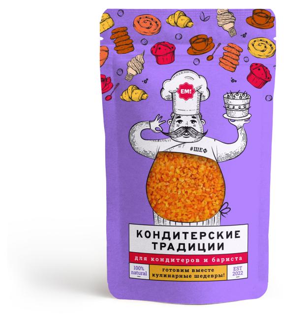 

Курага резанная ЕМ для кондитеров и бариста, 150 г
