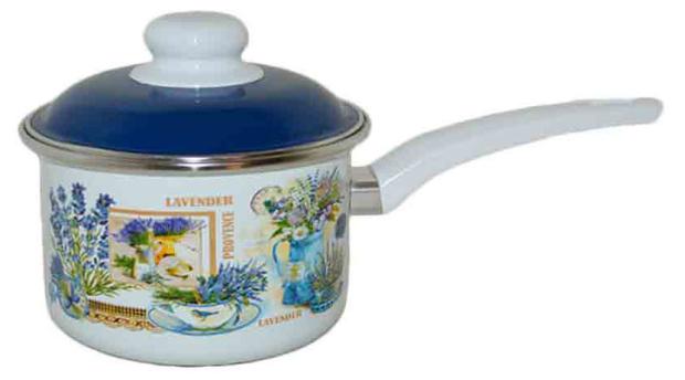 

Ковш Стальэмаль Горная лаванда, 1,5 л