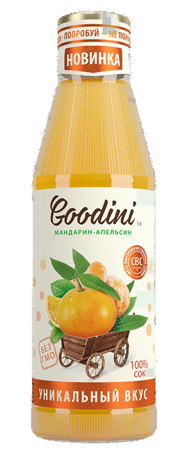 

Сок Goodini мандарин-апельсин, 750 мл