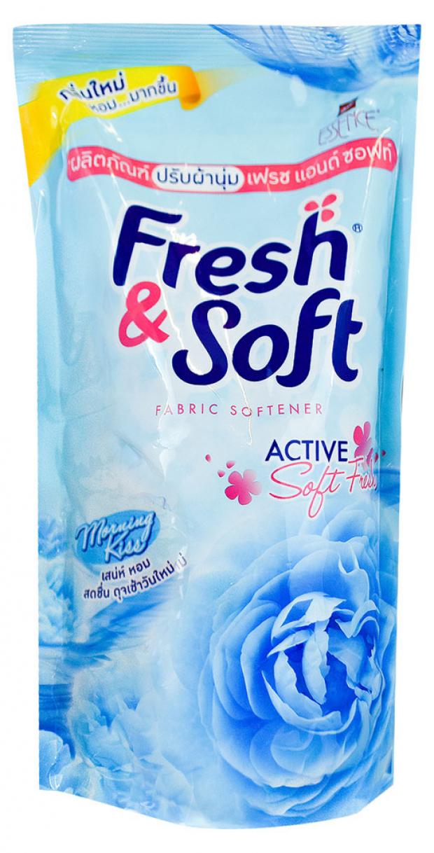 

Кондиционер для белья LION Thailand Fresh&Soft Утренний поцелуй парфюмированный, 600 мл