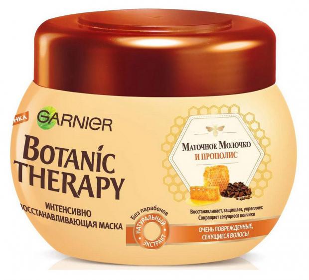 Маска для волос Garnier Botanic Therapy Маточное молочко и прополис, 300 мл